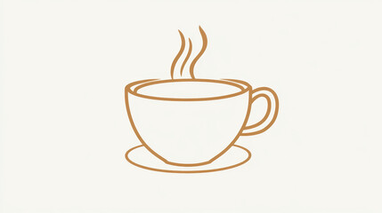 Obraz premium Coffee badge food thin line lettering for restaurant, cafe menu coffee house and shop sticker vector.