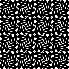  Abstract texture for fabric print, card, table cloth, furniture, banner, cover, invitation, decoration, wrapping.Seamless repeating pattern. Black and white color.Carpet pattern texture.