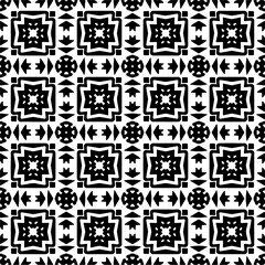  Abstract texture for fabric print, card, table cloth, furniture, banner, cover, invitation, decoration, wrapping.Seamless repeating pattern. Black and white color.Carpet pattern texture.