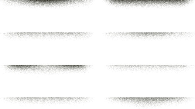 Noise grain background, pointillism dots gradient or dot work pattern, vector stipple effect. Grain noise halftone or grainy texture or dot work grain noise
