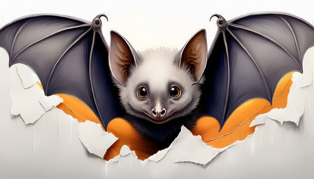 Niedliche kleine Fledermaus