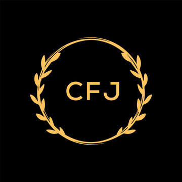 CFJ LOGO DESIGN VECTOR TEMPLATE
