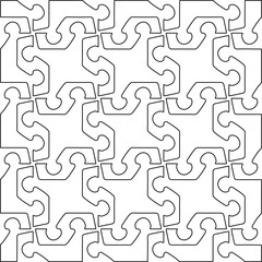 Linear pattern. Digital design.Black and white pattern for web page, textures, card, poster, fabric, textile.Linear Wallpaper Image.Repeating ornament.