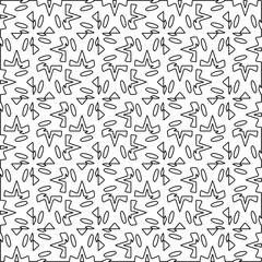 Linear pattern. Digital design.Black and white pattern for web page, textures, card, poster, fabric, textile.Linear Wallpaper Image.Repeating ornament.