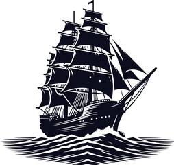 Vintage Sailing Ship