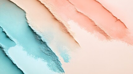 Fototapeta premium Abstract colorful watercolor painting featuring flowing, layered brushstrokes and a soft, blended color palette