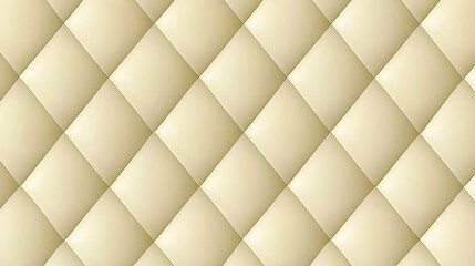 Beige diamond tufted fabric texture background; seamless pattern for upholstery design