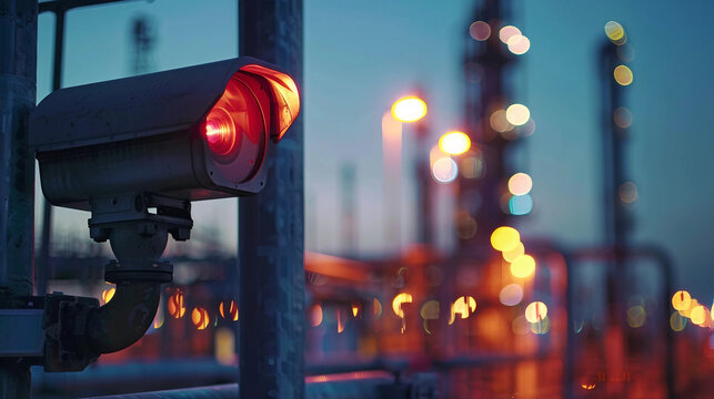 Safe Surveillance: Explosion-Proof CCTV Camera for Dangerous Areas