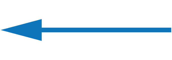 Obraz premium Set of long arrow vector, icon. red horizontal double side arrow. Straight long arrow vector icon set. Long arrows left and right in flat style. Long arrow silhouette, symbol, icon