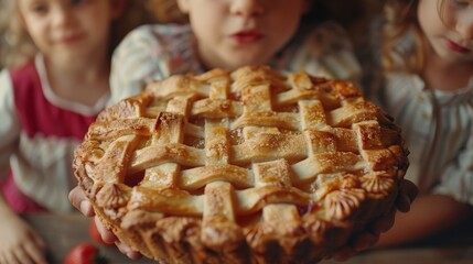 Mathematicians delight in sharing pie together in a classroom atmosphere of collaboration