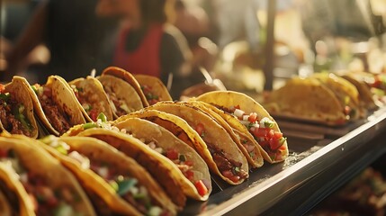 Appetizing tacos ready for food lovers wallpapers