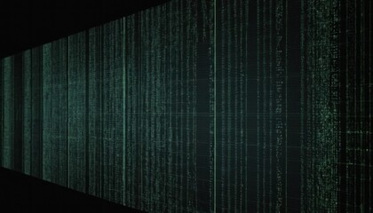 Abstract digital data stream background simulating coding and encryption