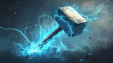 Mighty Electric Hammer Descending