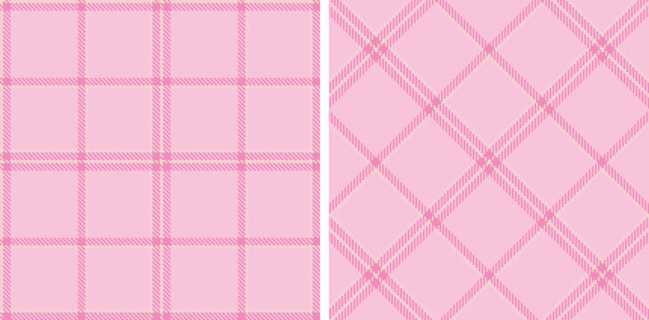 Pastel Pale Light Grey Seamless Tartan Fabric Design Variant 954