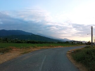 road in the mountains