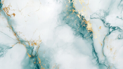 teal white and gold marble, abstract, background, texture,