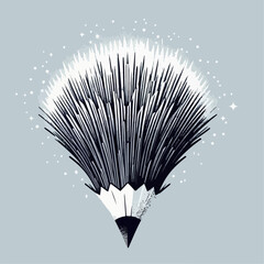 pencil vector illustration 