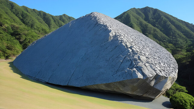 A metamorphic rock called Susa Hornfels in Yamaguchi Pref.