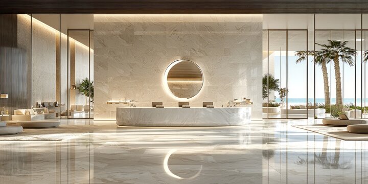 Modern, Light-Filled Lobby