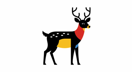 Bold Minimalist Animal Vectors – Flat Pop Art Style Illustrations