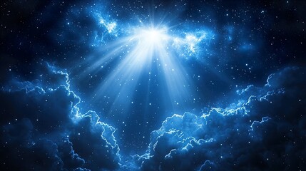 Starry Sky: A Beam of Light
