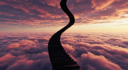 A Dreamlike Staircase to the Horizon