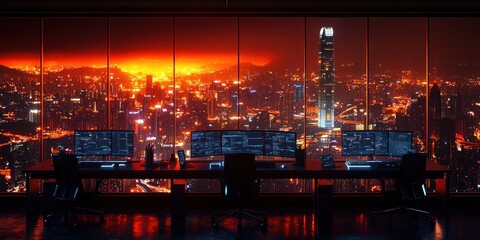 Night City Control Center