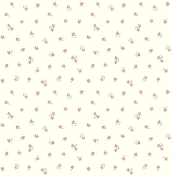 Fototapeta Seamless small flower pattern