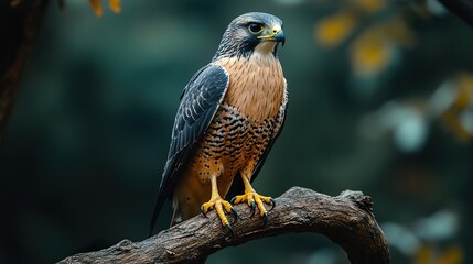 Powerful Falcon Portrait
