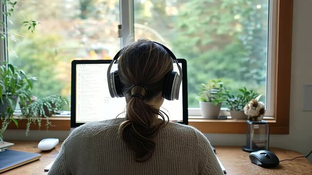Freelancer filing LLC documents from a cozy home office