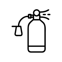 fire extinguisher vector illustration