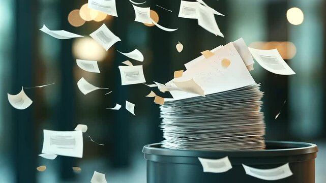 LLC paperwork recycling with digital signature nearby