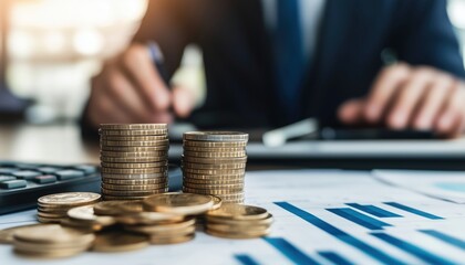 Calculating Income And Return On Investment: Understanding Interest Rate, Dividends, And Investments In Business. Income, Return, Retirement, Compensation Fund, Dividend Tax.