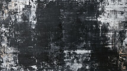 Old grunge black texture. Dark weathered overlay pattern sample on transparent background. Screen background