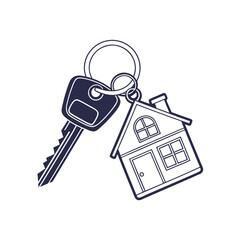 key with house