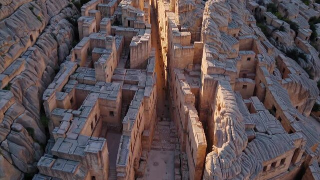 Towering rock carved tombs revealing architectural mastery of nabataean civilization at mada'in saleh, saudi arabian unesco world heritage landscape