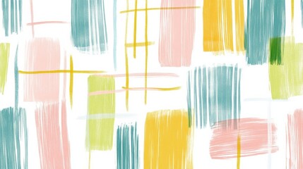 Naklejka premium Pastel-colored grid lines on a white background