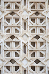 Naklejka premium Intricate Trellis Pattern: A Modern Take on Classic Geometric Lattice Designs for Decorative Art
