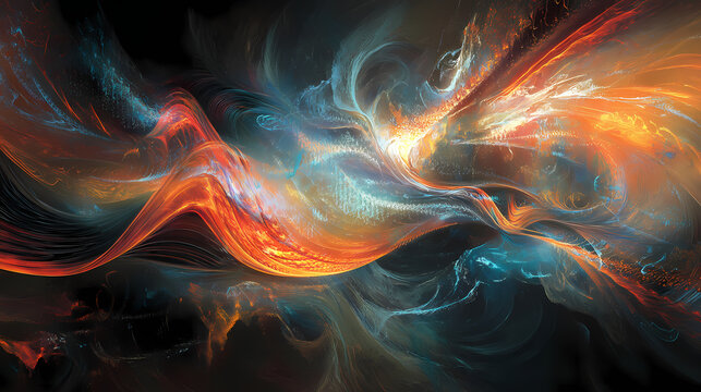 A poetic depiction of biotic echo resonance, with soft organic vibrations and shimmering light. Shimmering Echoes. Illustration