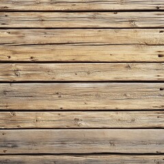 Fototapeta premium Rustic weathered horizontal wood planks background.