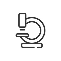 Unveiling Microscopic Wonders, A Journey Into The Unseen Realm Of Science Depicted In Clean Line Art Style