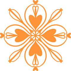 Seamless PNG Flower Pattern