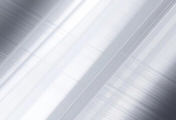 Obraz premium Sleek silver, gray, and white abstract diagonal tech background with soft lines and metallic texture, sleek, metallic
