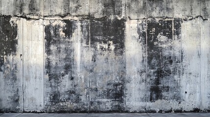 Obraz premium Professional image of empty and textured concrete wall in various shades of gray