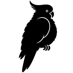 Cockatoo logo silhouette