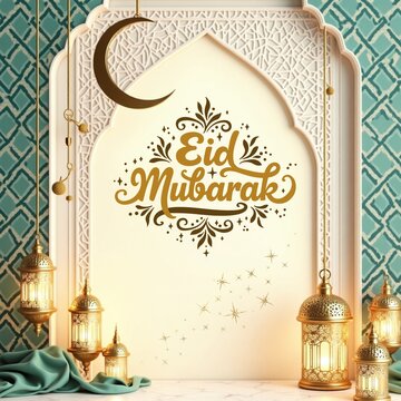 Eid Mubarak 2025 Englihs Latest jpeg