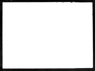 Vintage photo film frame template of an old camera with transparent background (png image). Useful for antique photo frame art designs

