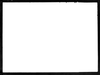 Vintage photo film frame template of an old camera with transparent background (png image). Useful for antique photo frame art designs
