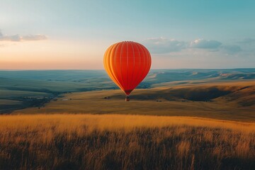 Obraz premium Hot Air Balloon Sunrise