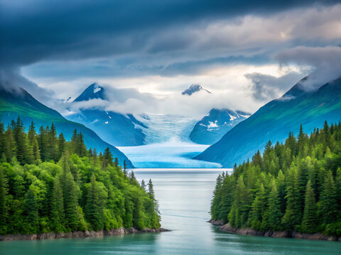 lake and mountains. lake, mountain, water, landscape, mountains, nature, sky, forest, snow, summer, green, view, altai, tree, travel, canada, clouds, glacier, park, panorama, alps, river, tourism, bea